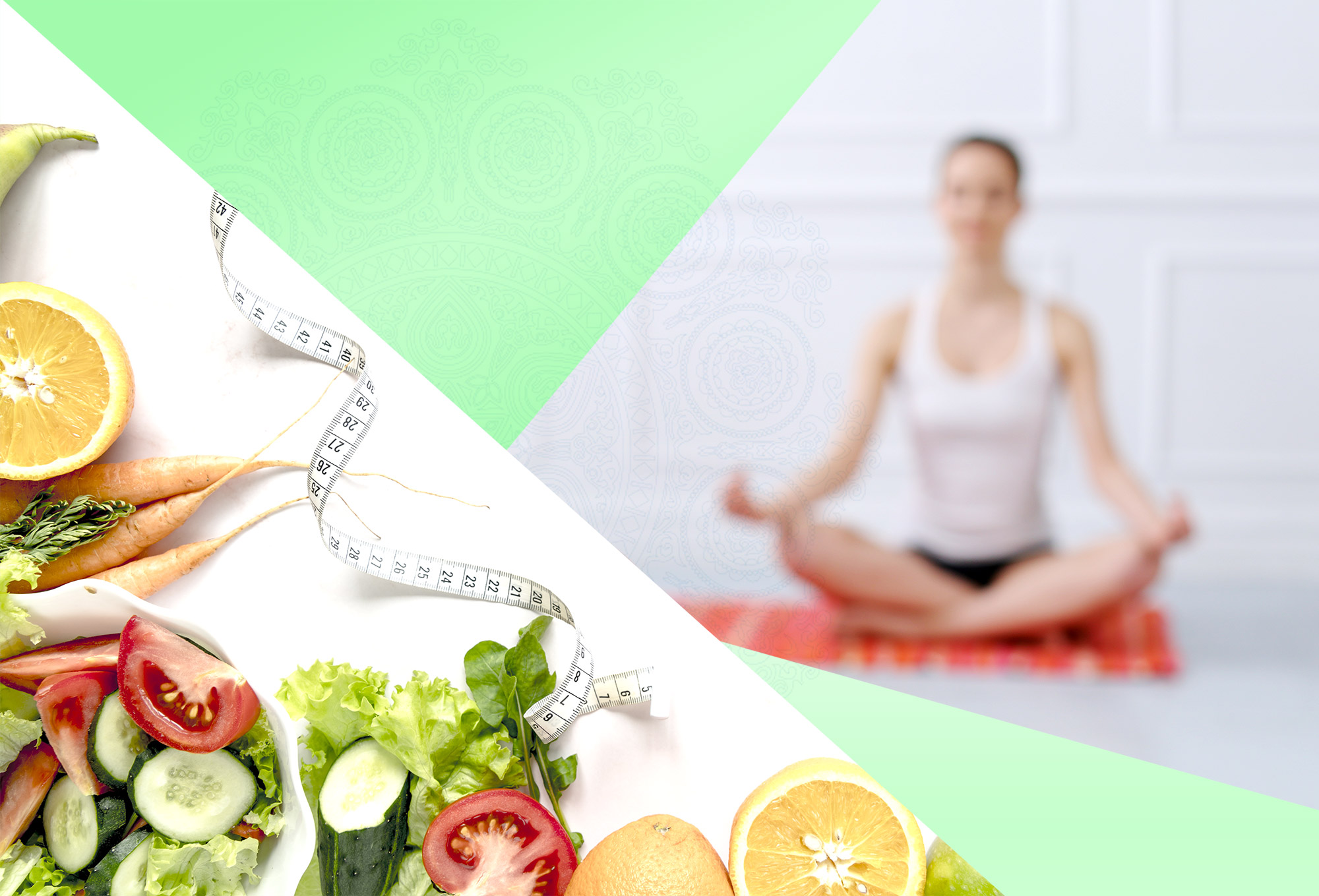 Zdravé jídlo a jóga